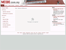 Tablet Screenshot of mocsb.com.my